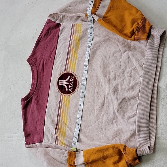 🎮🕹 ATARI NERD GAMER VINTAGE SLIGHTLY OVERSIZED SWEATER - Picture 4 of 5